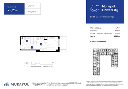 Mieszkanie w inwestycji: Murapol UniverCity