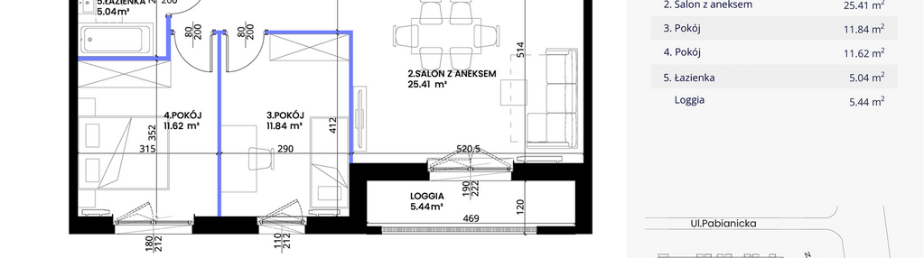 Mieszkanie w inwestycji: Nowa Pabianicka
