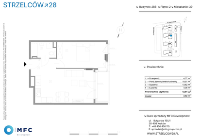 Mieszkanie w inwestycji: Strzelców 28