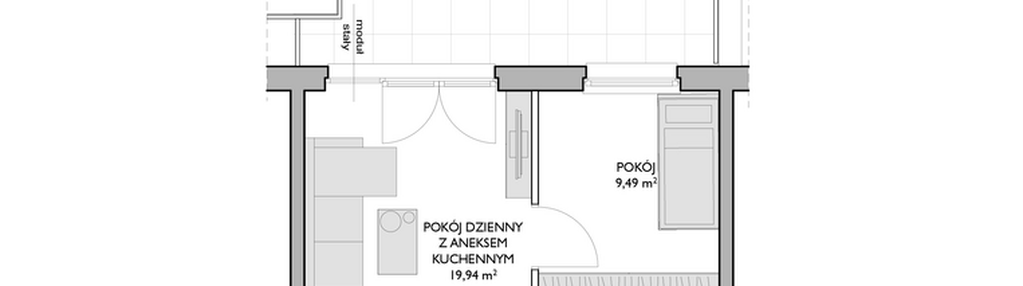 Mieszkanie w inwestycji: Wiszące Ogrody