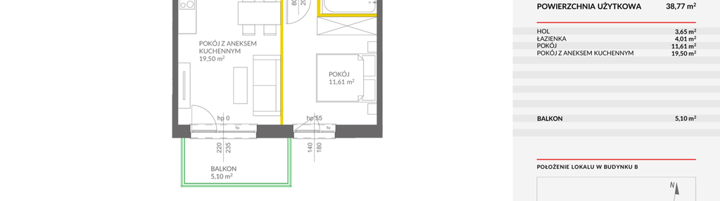 Mieszkanie w inwestycji: Olchowy Park III