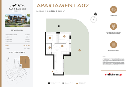 Mieszkanie w inwestycji: Tatrzański Resort