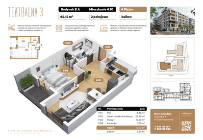 Mieszkanie w inwestycji: Teatralna 3