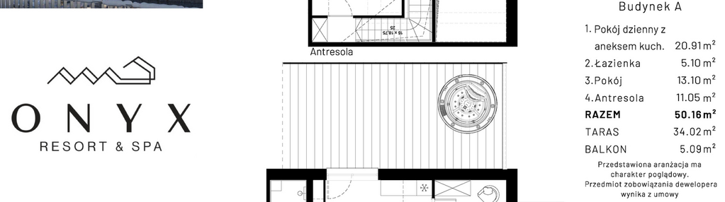 Mieszkanie w inwestycji: Onyx Resort & Spa