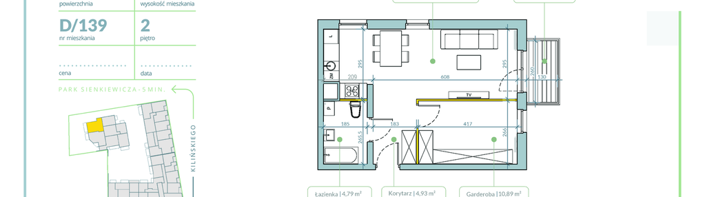 Mieszkanie w inwestycji: Flora Śródmieście