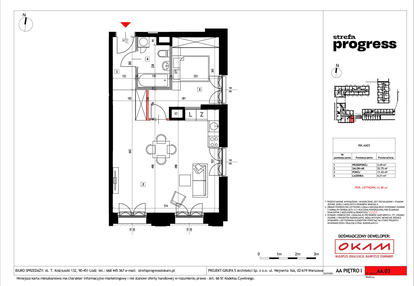 Mieszkanie w inwestycji: Strefa PROGRESS