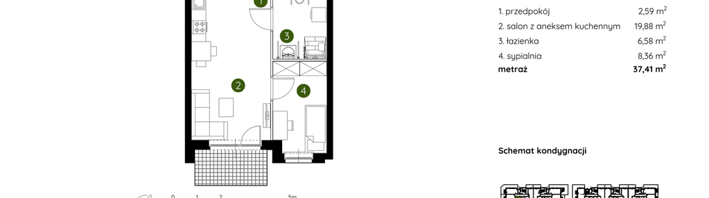 Mieszkanie w inwestycji: Murapol Prado