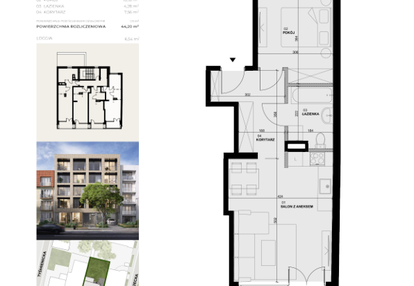 Mieszkanie w inwestycji: Apartamentowiec Szaserów