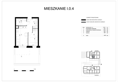 Mieszkanie w inwestycji: Pryncypalna 66