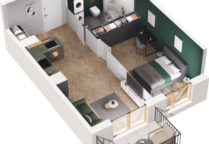 Mieszkanie w inwestycji: Mieszkaj w mieście - Ogrody Glogera