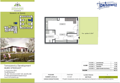 Mieszkanie w inwestycji: Jaśminowe Wzgórze - etap II