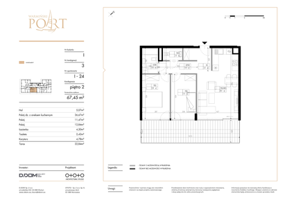 Mieszkanie w inwestycji: Warmiński Port etap V