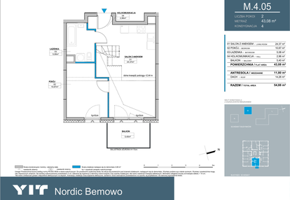 Mieszkanie w inwestycji: Nordic Bemowo - etap III