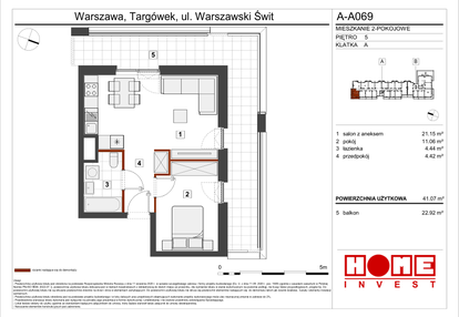 Mieszkanie w inwestycji: Warszawski Świt etap VII