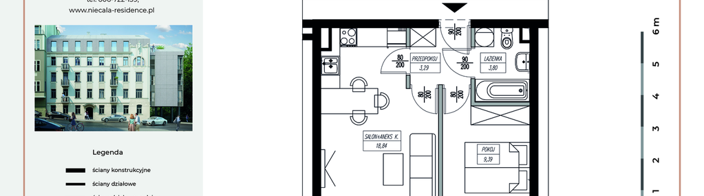 Mieszkanie w inwestycji: Niecała Prestige Residence