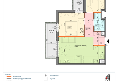 Mieszkanie w inwestycji: Junique I.II