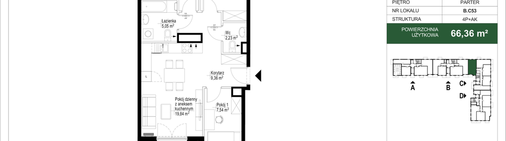 Mieszkanie w inwestycji: Sielskie Podolany