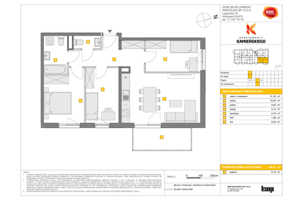 Mieszkanie w inwestycji: Apartamenty Kamieńskiego