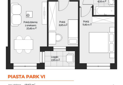 Mieszkanie w inwestycji: Piasta Park VI