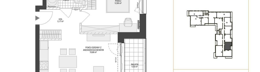 Mieszkanie w inwestycji: Konstelacja etap V