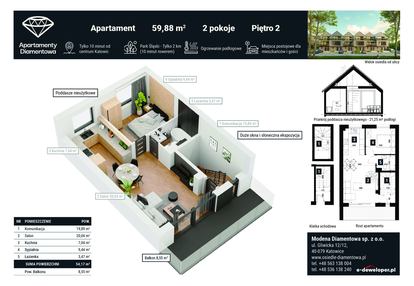 Mieszkanie w inwestycji: Apartamenty Diamentowa