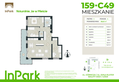 Mieszkanie w inwestycji: InPark