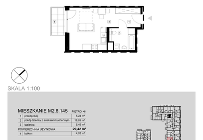 Mieszkanie w inwestycji: Modern Helenów