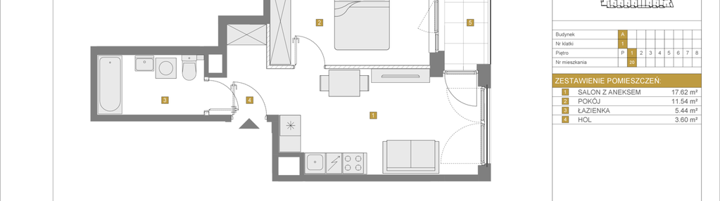Mieszkanie w inwestycji: Apartamenty Grzybowska 11