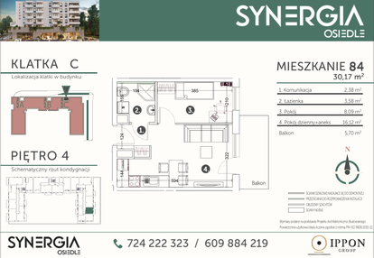 Mieszkanie w inwestycji: SYNERGIA