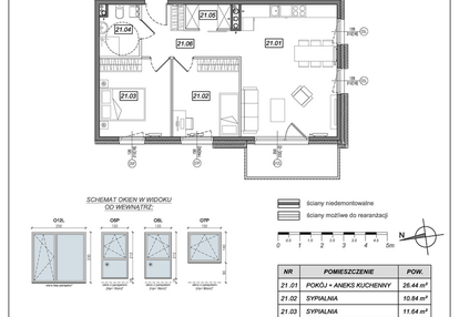 Mieszkanie w inwestycji: Urzeka bud. 6 i 7