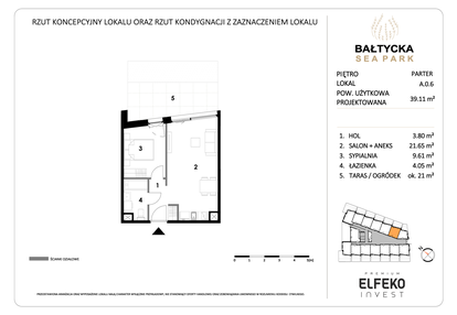 Mieszkanie w inwestycji: Bałtycka Sea Park