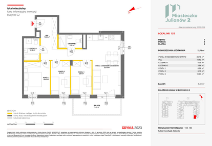 Mieszkanie w inwestycji: Miasteczko Julianów etap 2