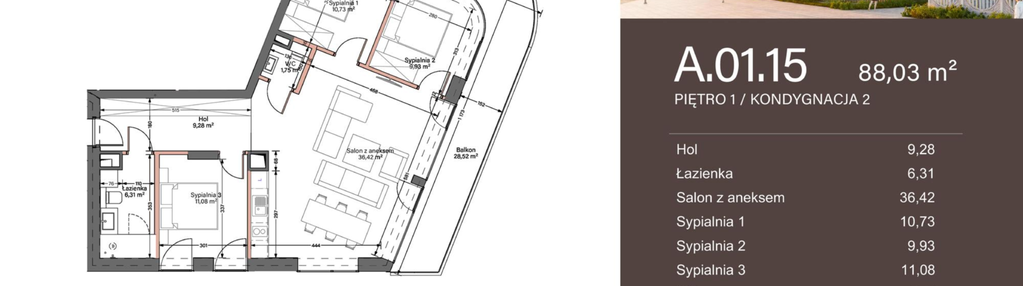 Mieszkanie w inwestycji: Apollo Residence