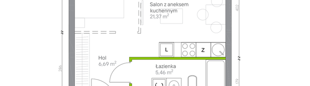 Mieszkanie w inwestycji: Jesionowa Vita