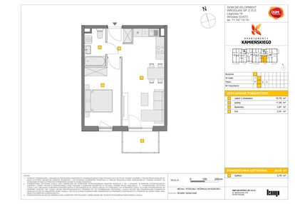 Mieszkanie w inwestycji: Apartamenty Kamieńskiego