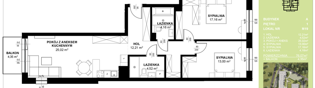 Mieszkanie w inwestycji: Triton Kampinos III