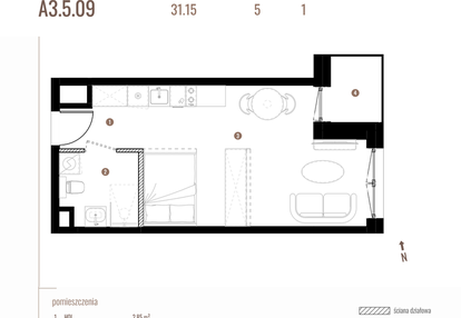 Mieszkanie w inwestycji: Belg Apartamenty etap II