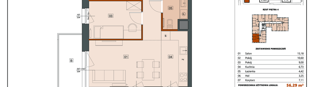 Mieszkanie w inwestycji: Ogrody Andersena