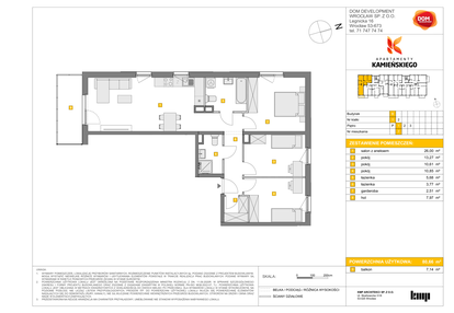 Mieszkanie w inwestycji: Apartamenty Kamieńskiego