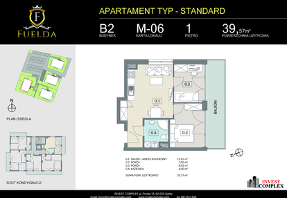 Mieszkanie w inwestycji: Fuelda