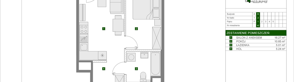 Mieszkanie w inwestycji: Osiedle Urbino etap 4.1