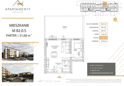 Mieszkanie w inwestycji: Apartamenty Nowe Miasto
