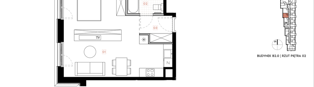 Mieszkanie w inwestycji: Browary Tarnowskie etap 1
