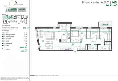 Mieszkanie w inwestycji: Apartamenty Pszczyńska