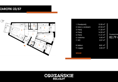 Mieszkanie w inwestycji: Odrzańskie Bulvary