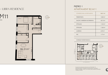 Mieszkanie w inwestycji: Libra Residence