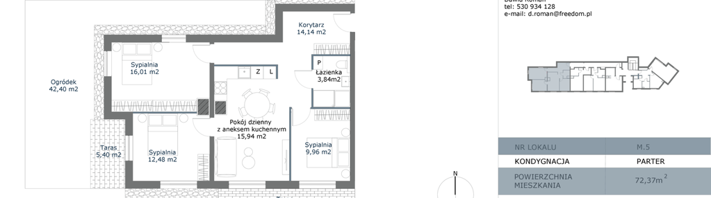Mieszkanie w inwestycji: Madalińskiego