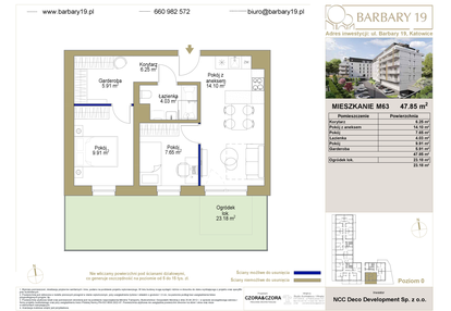 Mieszkanie w inwestycji: Barbary 19