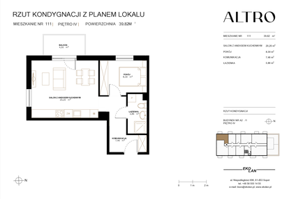 Mieszkanie w inwestycji: Altro A2/1