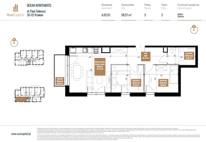 Mieszkanie w inwestycji: Ocean Apartments